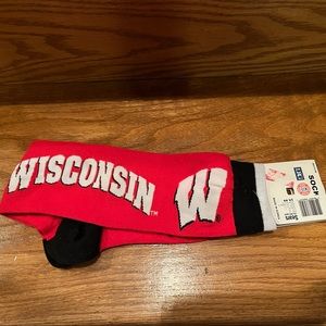 University of Wisconsin (Badgers) Long Socks Med (see picture for size chart)